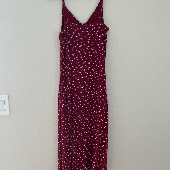 Hollister Red and White Spaghetti Strap Sundress - Picture 2 of 3